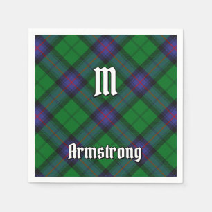 Guardanapo De Papel Clan Armstrong Tartan Napkins