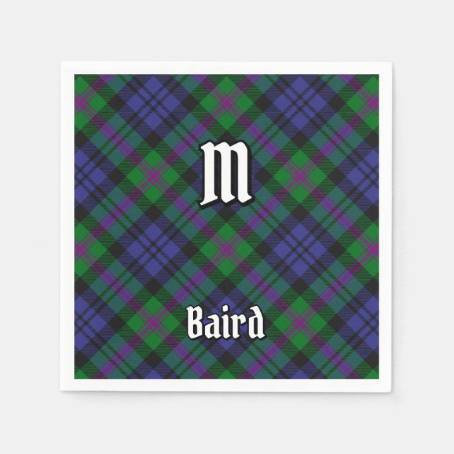 Guardanapo De Papel Clan Baird Tartan (Frente)