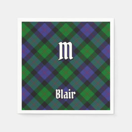 Guardanapo De Papel Clan Blair Tartan Napkins