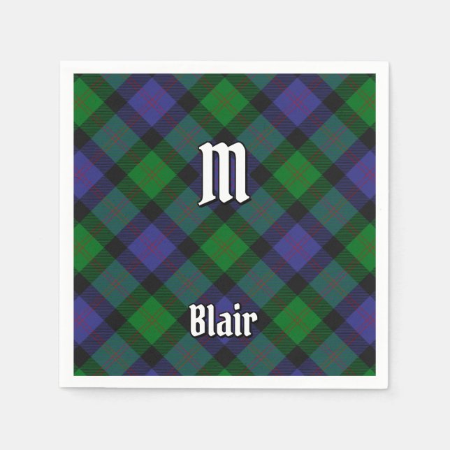 Guardanapo De Papel Clan Blair Tartan Napkins (Frente)