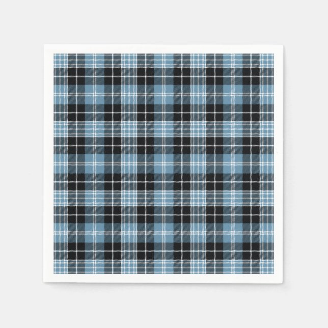 Guardanapo De Papel Clan Clark Tartan (Frente)