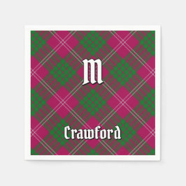 Guardanapo De Papel Clan Crawford Tartan Napkins