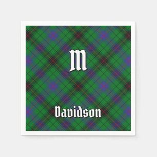 Guardanapo De Papel Clan Davidson Tartan