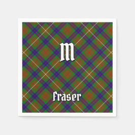 Guardanapo De Papel Clan Fraser caçando Tartan Napkins