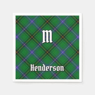 Guardanapo De Papel Clan Henderson Tartan