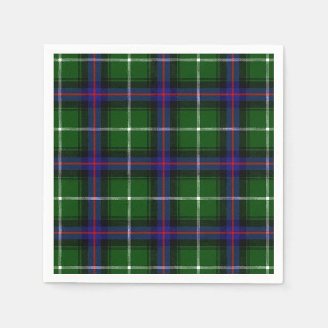 Guardanapo De Papel Clan MacDonald Das Isles Tartan (Frente)