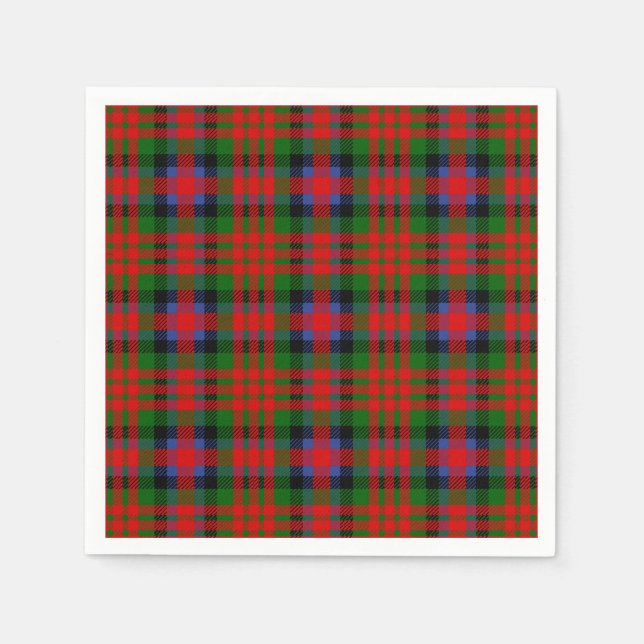 Guardanapo De Papel Clan MacDuff Tartan (Frente)