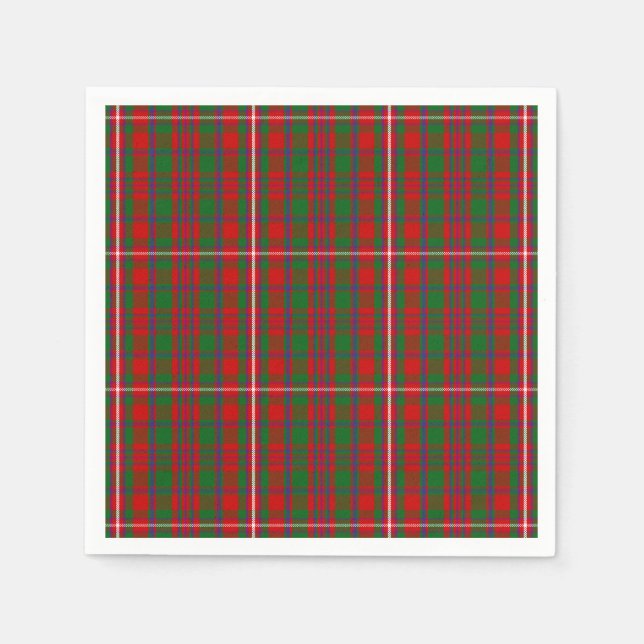 Guardanapo De Papel Clan MacKinnon Tartan (Frente)