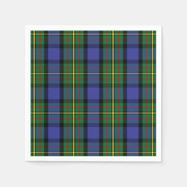Guardanapo De Papel Clan MacLaren Tartan (Frente)