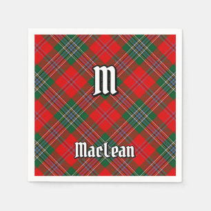 Guardanapo De Papel Clan MacLean Tartan