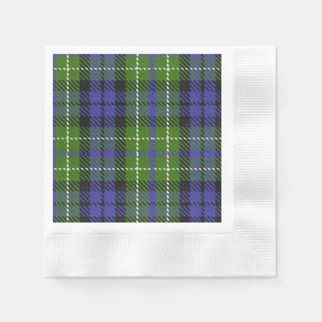 Guardanapo De Papel Clan MacNeill de Gigha Tartan (Frente)