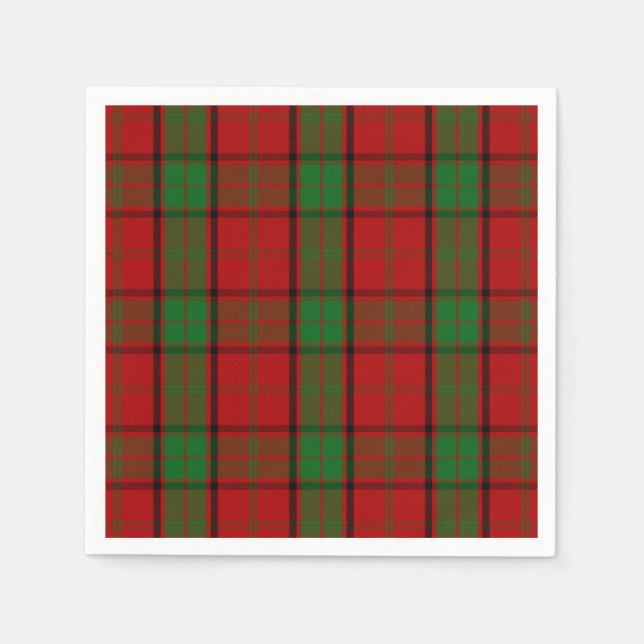 Guardanapo De Papel Clan Maxwell Tartan (Frente)