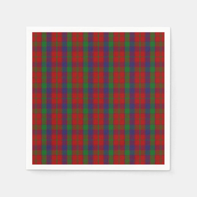 Guardanapo De Papel Clan Robertson Tartan (Frente)