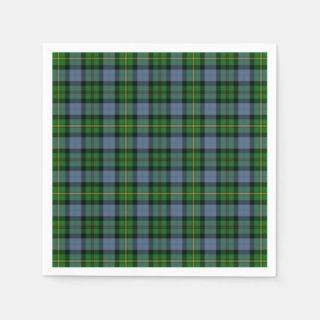 Guardanapo De Papel Clan Smith Tartan (Frente)