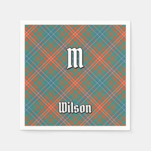 Guardanapo De Papel Clan Wilson Antigo Tartan