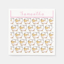 Clara branca de ovelha personalizada