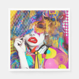 Guardanapo De Papel Clashy Lady