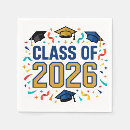 Guardanapo De Papel Class of 2026 Party