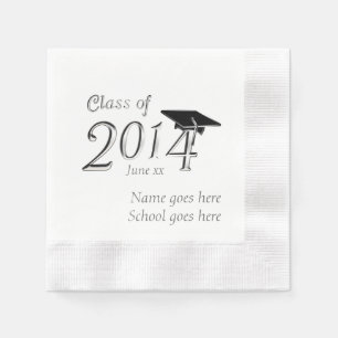 Guardanapo De Papel Classe customizável da graduação 2014
