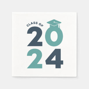 Guardanapo De Papel Classe de design de graduação de 2024