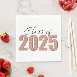Guardanapo De Papel Classe de Largura Dourada de rosa de 2025