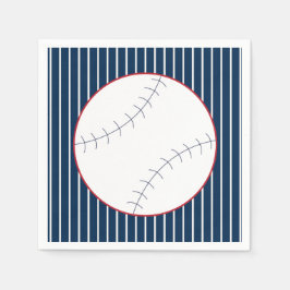 Guardanapo De Papel Classic Baseball Party Napkins