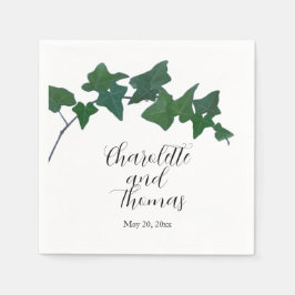 Guardanapo De Papel Classic Green English Ivy