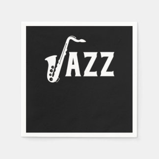 Guardanapo De Papel Classic Saxophone Music Jazz Band Lovers Gifts