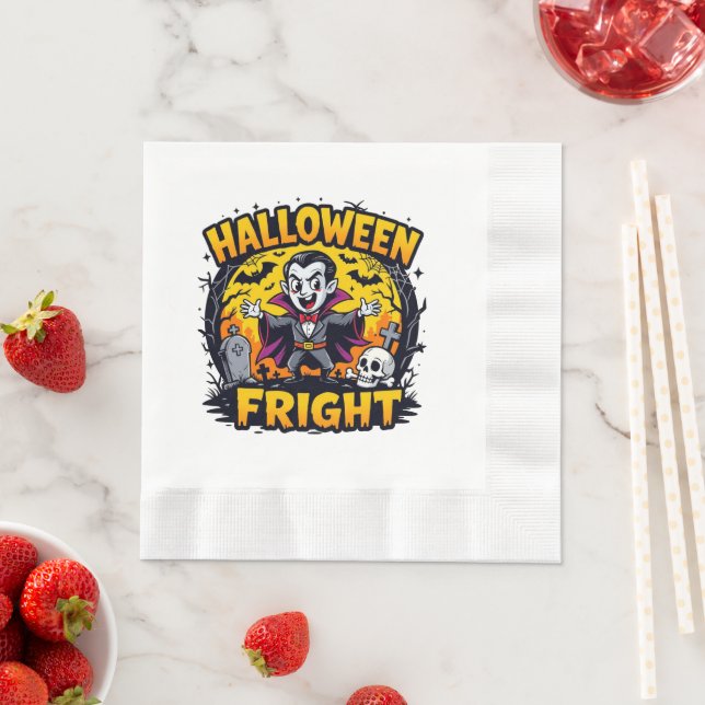 Guardanapo De Papel Clássica Drácula Halloween (Insitu)