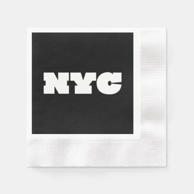 Guardanapo De Papel Clássico de NY (Frente)