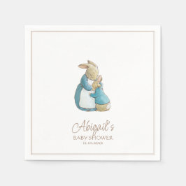 Guardanapo De Papel Clássico Peter, o Chá de fraldas do Coelho