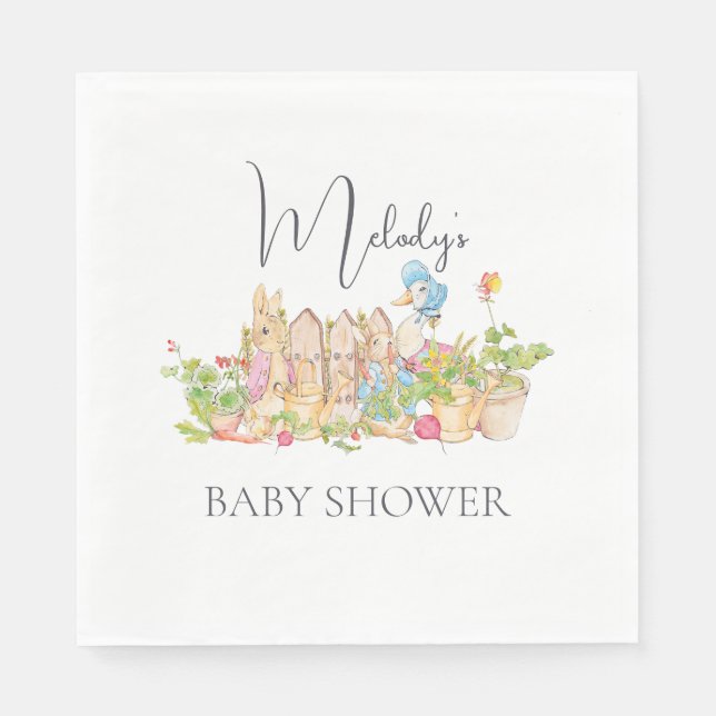 Guardanapo De Papel Clássico Peter Rabbit Luncheon Napkins (Frente)