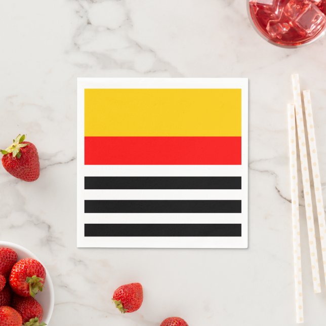 guardanapo de papel clássico Stripe espanhol (Insitu)