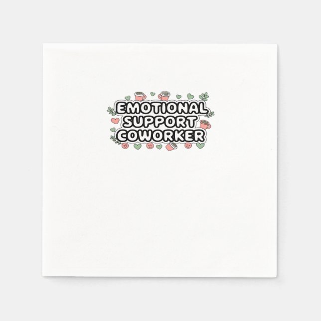 Guardanapo De Papel Clássico V2 Clássico de Colaboração de Ajuda Emoci (Frente)