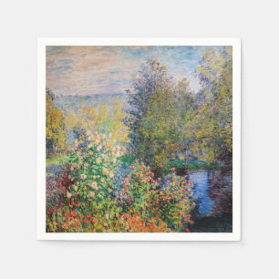Guardanapo De Papel Claude Monet - Canto do Jardim de Montgeron
