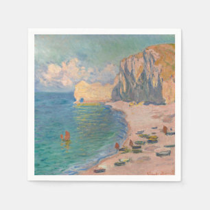 Guardanapo De Papel Claude Monet - Etretat: Praia e Falaise d'Amont