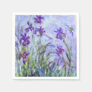 Guardanapo De Papel Claude Monet - Lilac Irises / Iris Mauves