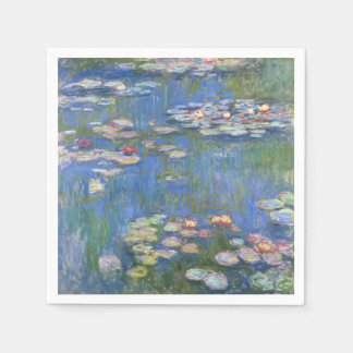 Guardanapo De Papel Claude Monet // Lírios De Água