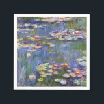 Guardanapo De Papel Claude Monet - Lírios/Ninfas<br><div class="desc">Lírios/Ninfas - Claude Monet,  1916</div>