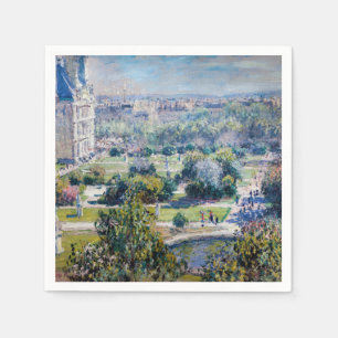 Guardanapo De Papel Claude Monet - O Jardim das Tuilarias