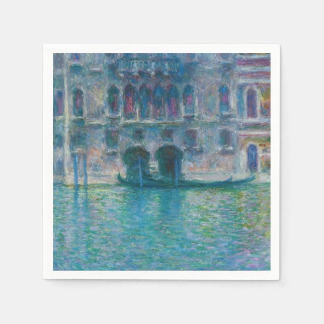 Guardanapo De Papel Claude Monet - Palazzo da Mula (Frente)