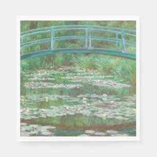 Guardanapo De Papel Claude Monet, Ponte Japonesa. Impressionismo