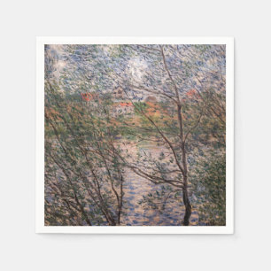 Guardanapo De Papel Claude Monet - Springtime através dos ramos