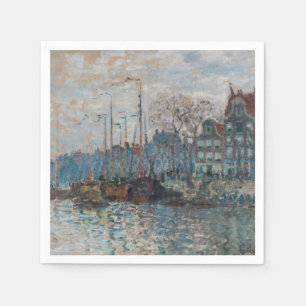 Guardanapo De Papel Claude Monet - Vista de Amesterdã