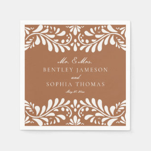 Guardanapo De Papel Clay Talavera Azulejo Estilo Espanhol Fiesta Casam