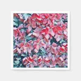 Guardanapo De Papel Clematis Flowers