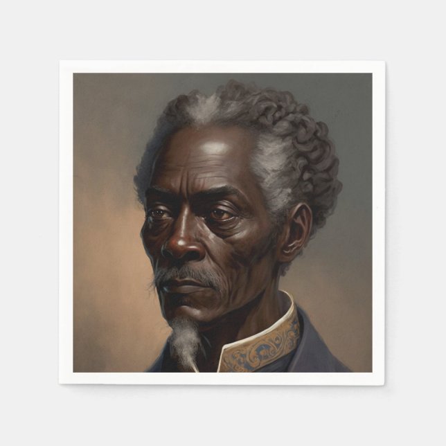 Guardanapo De Papel Cleon Porträt Gemälde (Frente)