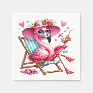 Guardanapo De Papel Clipart Flamingo