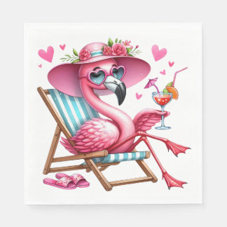 Guardanapo De Papel Clipart Flamingo