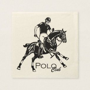 Guardanapo De Papel clube desportivo de polo equestre